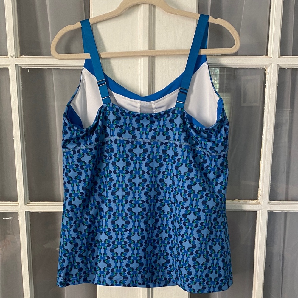 Merrell Blue Patterned Tank Top - Picture 3 of 5